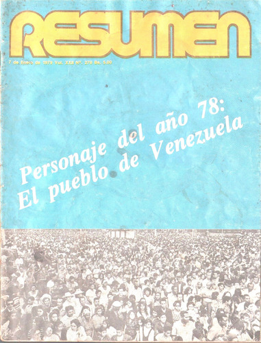 Revista Resumen   270 Caso Carmona Grupo Gato Ptj 1979