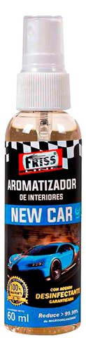 Ambientador Aromatizante Frangacia New Car Para Auto 60ml