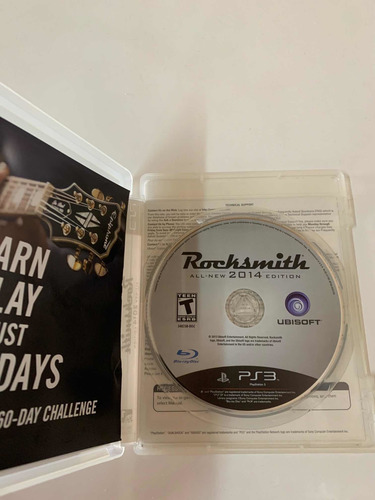 Jogo Ps3 Rocksmith All New 2014 Edition Original (Usado)