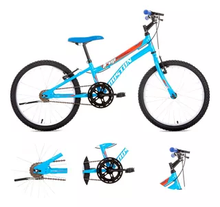 Bicicleta Bike Trup Aro 20 Azul Celeste - Menino - Houston
