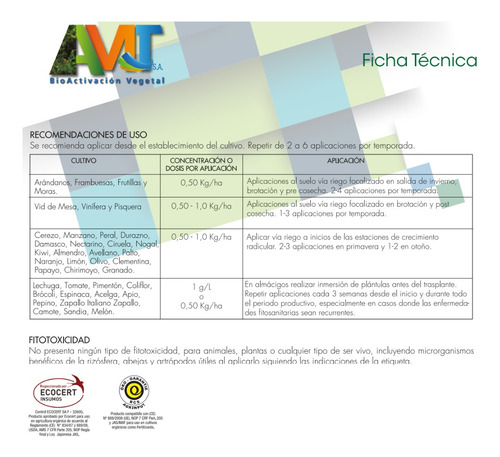Trichoderma Radicular, Preventivo Phytium Y Hongos Radicular