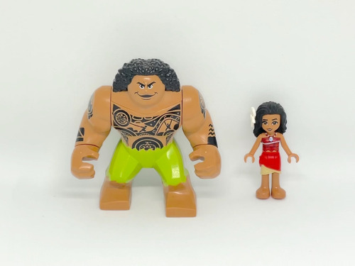 Lego Minifiguras Moana Y Maui