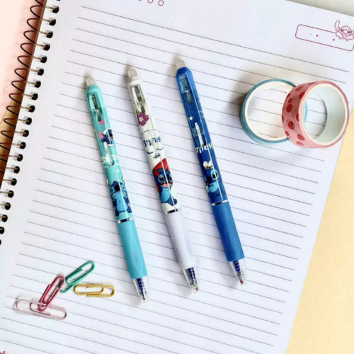 Bloco De Notas E Caneta Do Stitch