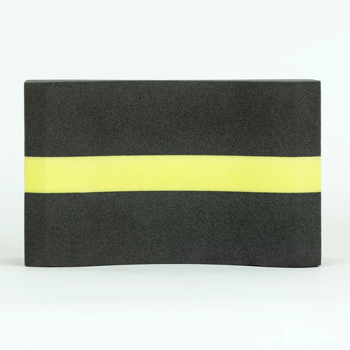 Pullbuoy Natación 500 Negro Amarillo Talla M