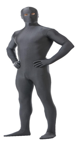 Traje De Piel De Spandex De Cuerpo Entero, Leotardo Zentai C