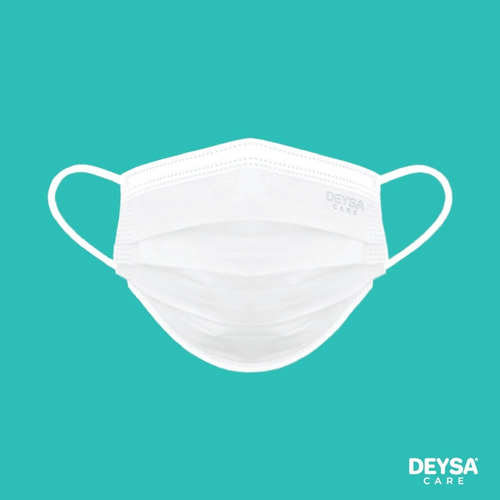 Imagen 4 de 6 de Mascarilla Tipo Il R Classic Blanco 2 Cajas 50 Un C/u
