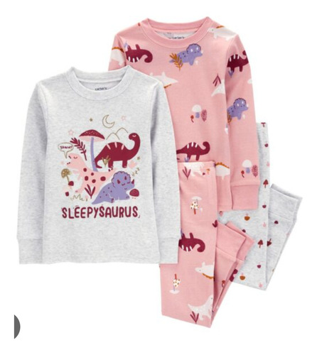 Pijama Dinosaurio Niña Carter's