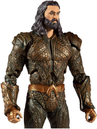 Dc Multiverse! Mcfarlane Zack Snyder Jusitce League- Aquaman