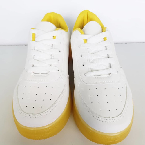 Zapatos Fashion Boom Sport Damas Elite Zoom Blanco Silicon