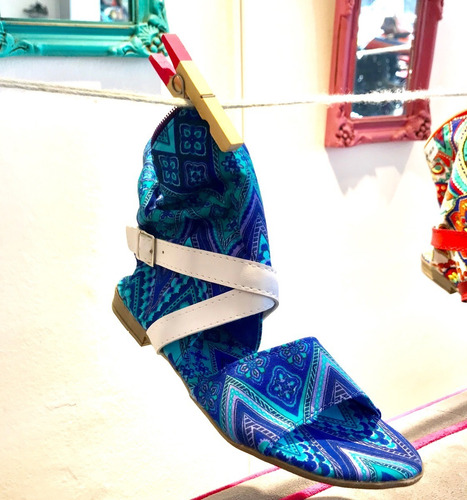 Imagen 6 de 6 de Sandalias Te Para Tres Altas De Cierres Modelo Originales