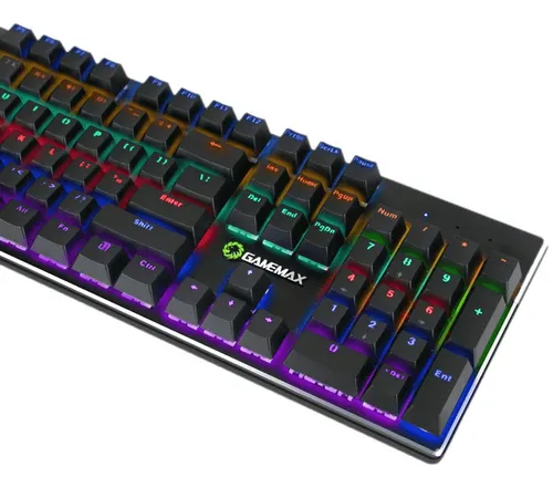 Teclado Mecanico Gamer Rgb Gamemax Kg901 Red Switches