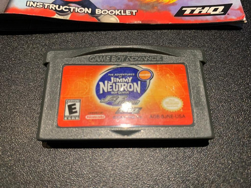 The Adventures Of Jimmy Neutron: Jet Fusion Game Boy Advance (Usado)