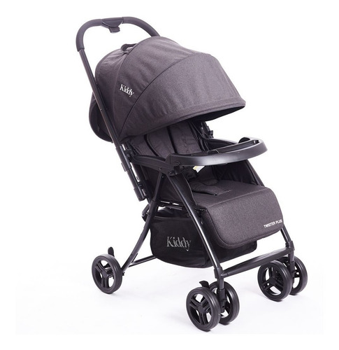 Imagen 4 de 5 de Cochecito Bebé Kiddy Twister Manija Rebatible Reclina 180º