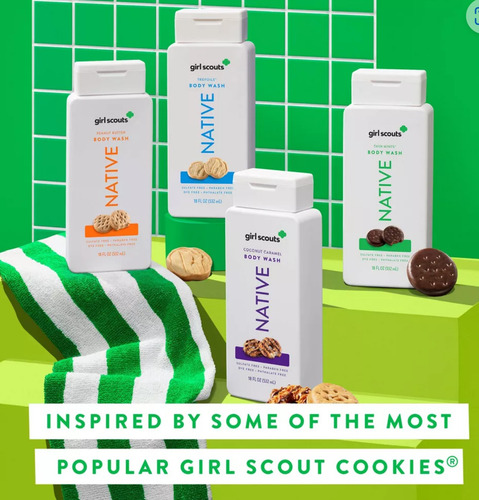 Body Wash Native, Edición Limitada Thin Mints