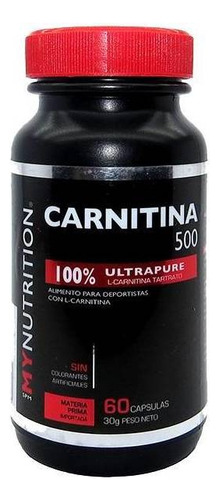 Carnitina 500 Myn 60 Capsulas