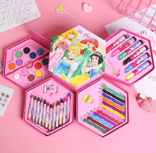 comprar Juego De Dibujo Y Arte Infantil Niña (o) Princesas Minnie Y+