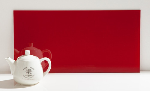 Ceramica Vidrio Rojo 60x120 Crisarte Revestimiento