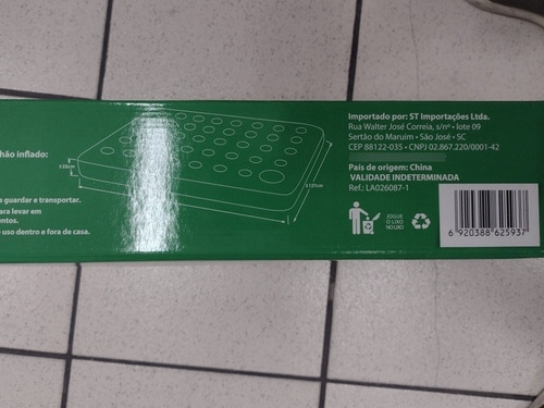 Colchão Duplo Inflável