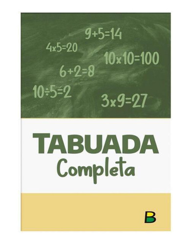 Tabuada Completa - Kit C/10 Und.