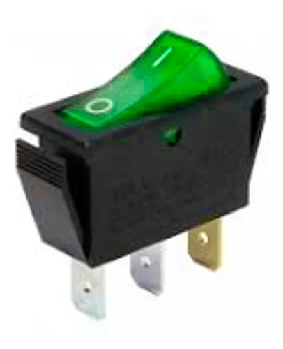 comprar Switche 3 Pin On\u002Foff 20a 12v Con Luz Verde Paq 3 Pcs Sw-125v