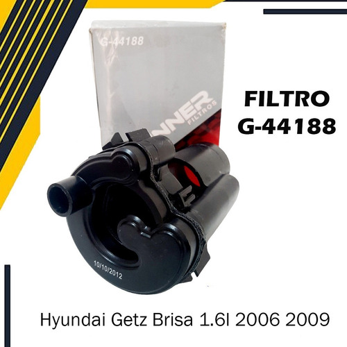 Filtro De Gasolina G-44188  Hyundai Getz Brisa 1.6l 06-09