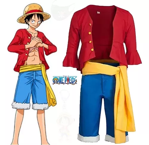 Roupa Cosplay Luffy