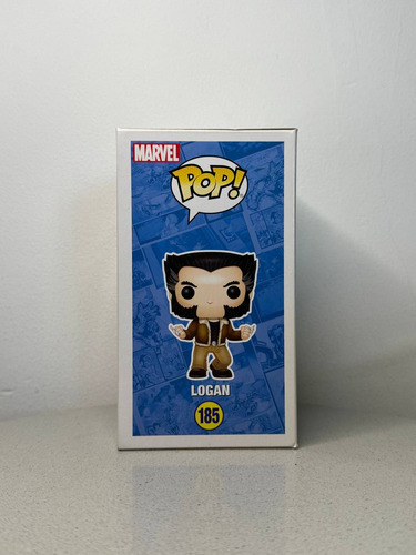 Funko Pop - Logan- #185 - X Men - Marvel (Usado)