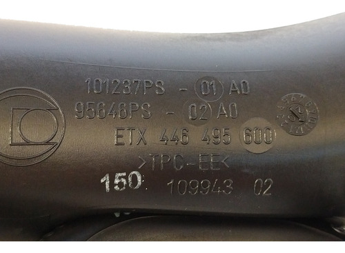 Mangueira Tubo Filtro Ar Thp 1.6 16v Turbo Citroen C4