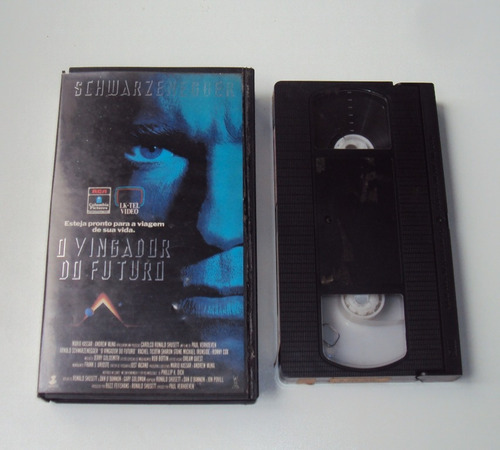 Vhs - O Vingador Do Futuro ( Total Recall ) - Usada (Usado)