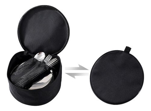 Juego De Platos Y Tazones De Acero Inoxidable Para 36 Piezas