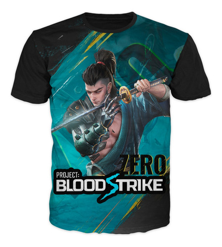 Camiseta Gamer Blood Strike Adultos Y Niños