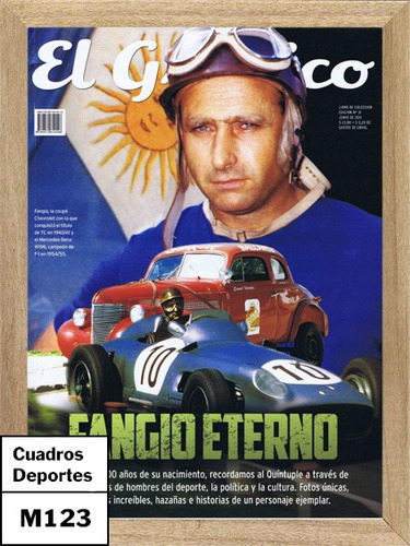 Fangio Eterno , Cuadro, Poster, Afiche       M123