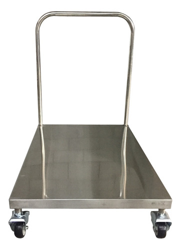 Carro Plataforma Para Carga Em Aço Inox