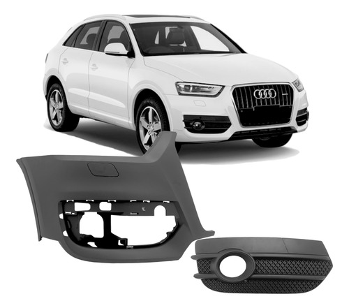 Parachoque Audi Q3 2011 2012 2013 2014 2015 C/ Moldura Ld