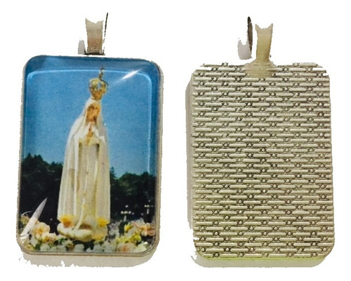 98 Medallas Virgen De Fatima Mide 3.5cm X 2.5cm