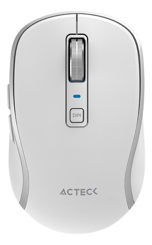 Mouse Acteck Mi580 Inalambrico Usb 1600dpi 6 Botones Blanco
