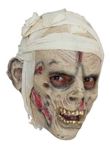 Mascara Momia Para Niño Mummy Jr Terror Halloween Latex