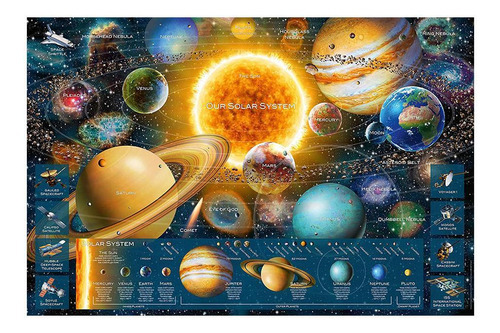 Puzzle 5000 Peças Odisseia Espacial - Ravensburger - Imp
