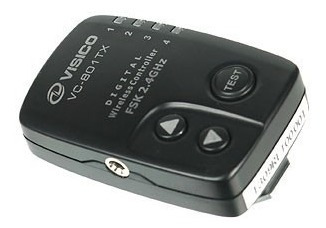 Imagen 4 de 8 de Controlador Emisor Disparador Radio P/ Flash Visico Plus