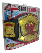 Comprar Cinturon Lucha Libre Star Boxing Luces Wwe Campeon Champ