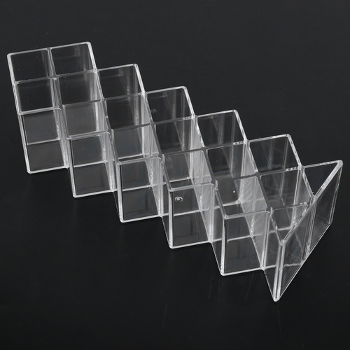 Soporte Para Pintalabios, 16 Rejillas, Acrílico Transparente