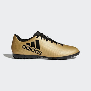zapatos de futbol adidas dorados