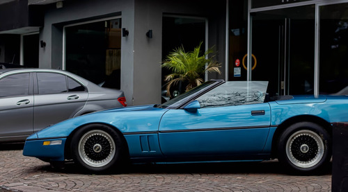 Imagen 2 de 13 de Chevrolet Corvette 1990 Celeste Oportunidad Unico