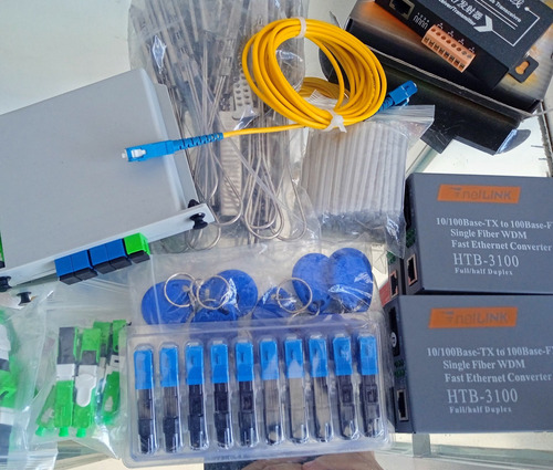 Imagen 3 de 3 de Tensor Para Fibra Optica Drop Ftth (paquete 10 Unidades)