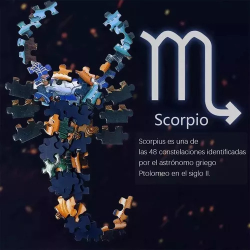 Rompecabezas De 12 Constelaciones De Astrología Puzzle De Zodiaco Juegos 1000 Piezas Todosdm