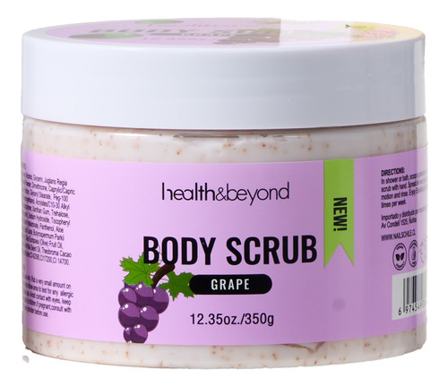 Body Scrub Microgranulos De Nuez 350 Gr