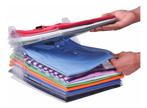 Imagen 1 de 8 de Bandejas Organizadoras De Remeras Y Camisas X10 Para Placard