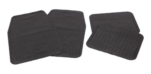 Imagen 1 de 7 de Cubre Alfombra Universal De Goma 4 Piezas Auto Pvc