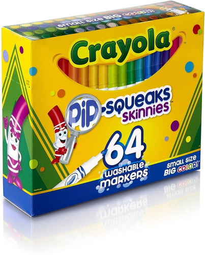 Marcadores Crayola X 64 Lavables