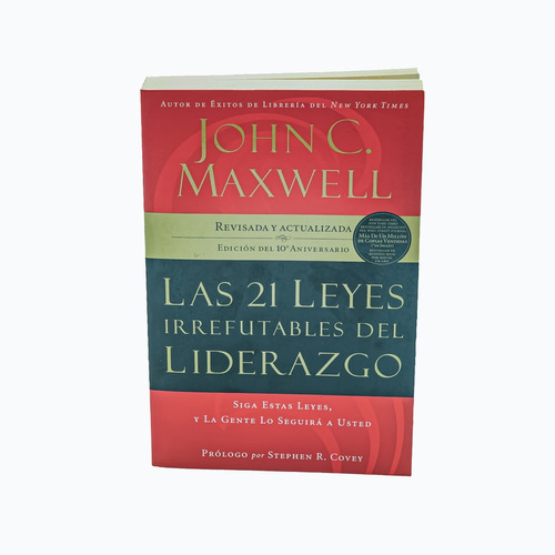  Libro Las 21 Leyes Irrefutables Del Liderazgo John Maxwell